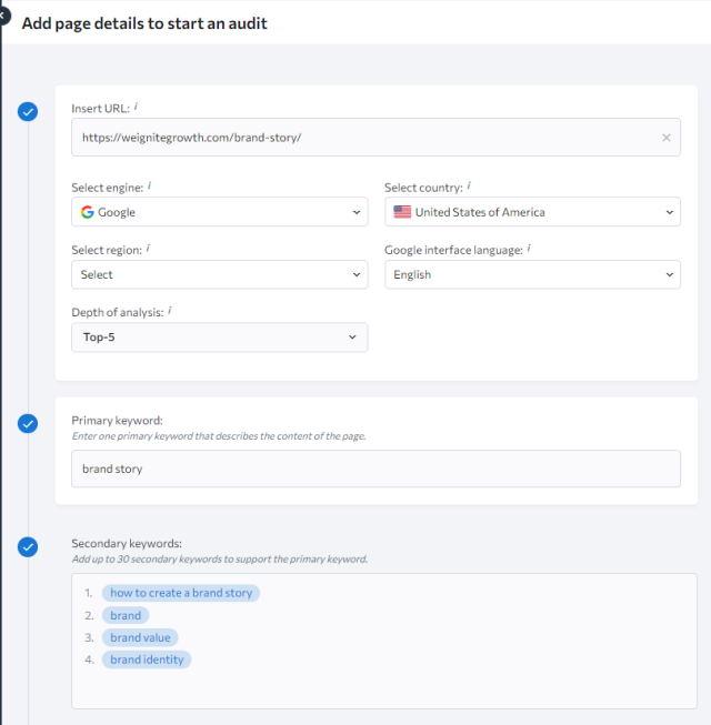 SE Ranking On-page SEO Checker