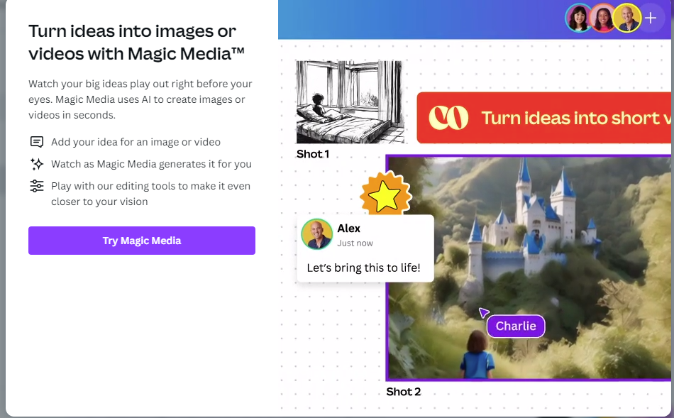 Canva Magic Media