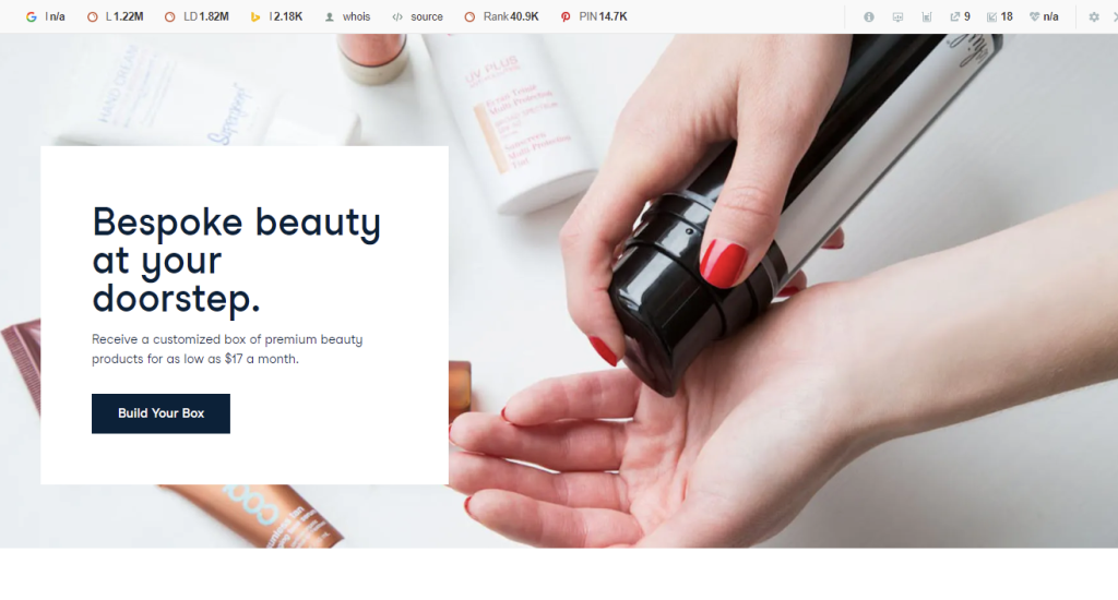 Birchbox website