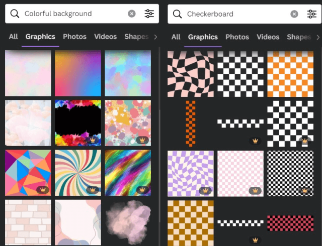Canva Background Elements