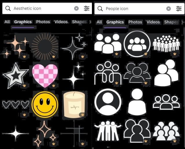 Canva Icon Elements 