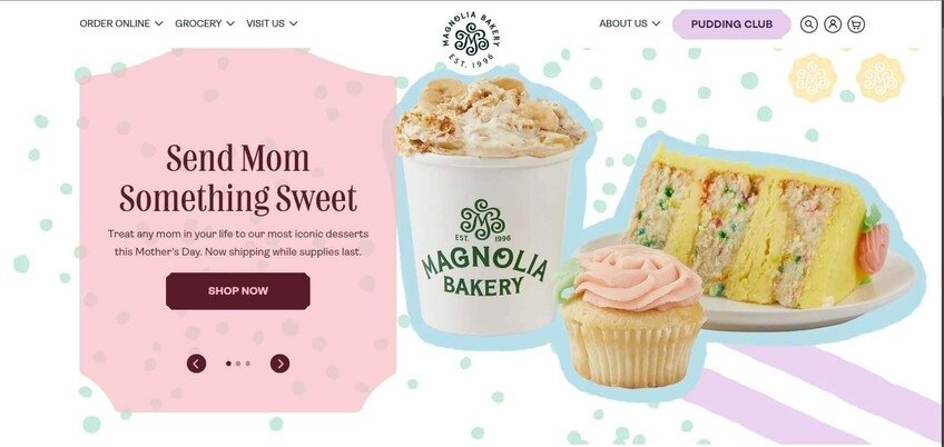 Bakery Website Design