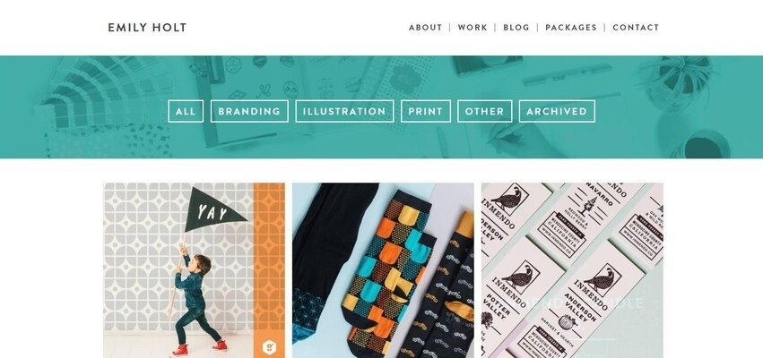 Graphic Designer Website Design