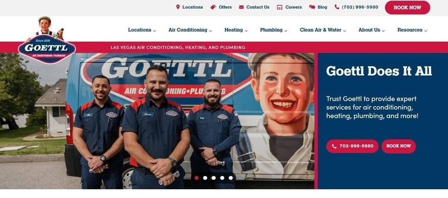 HVAC Website Design