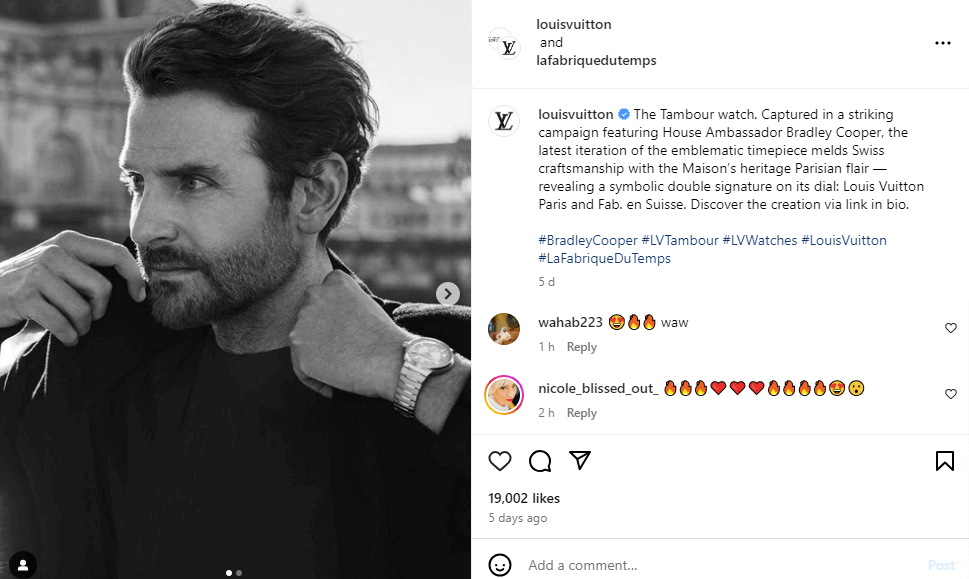Louis Vuitton brand tone of voice 