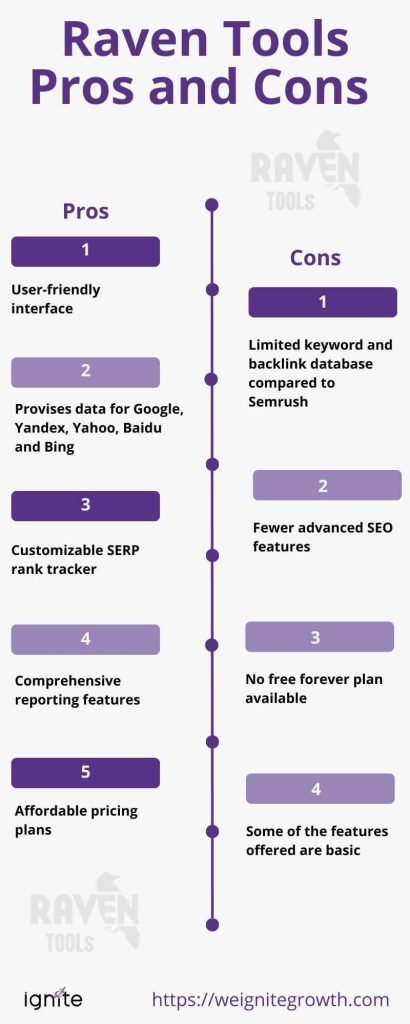 Raven tools pros and cons