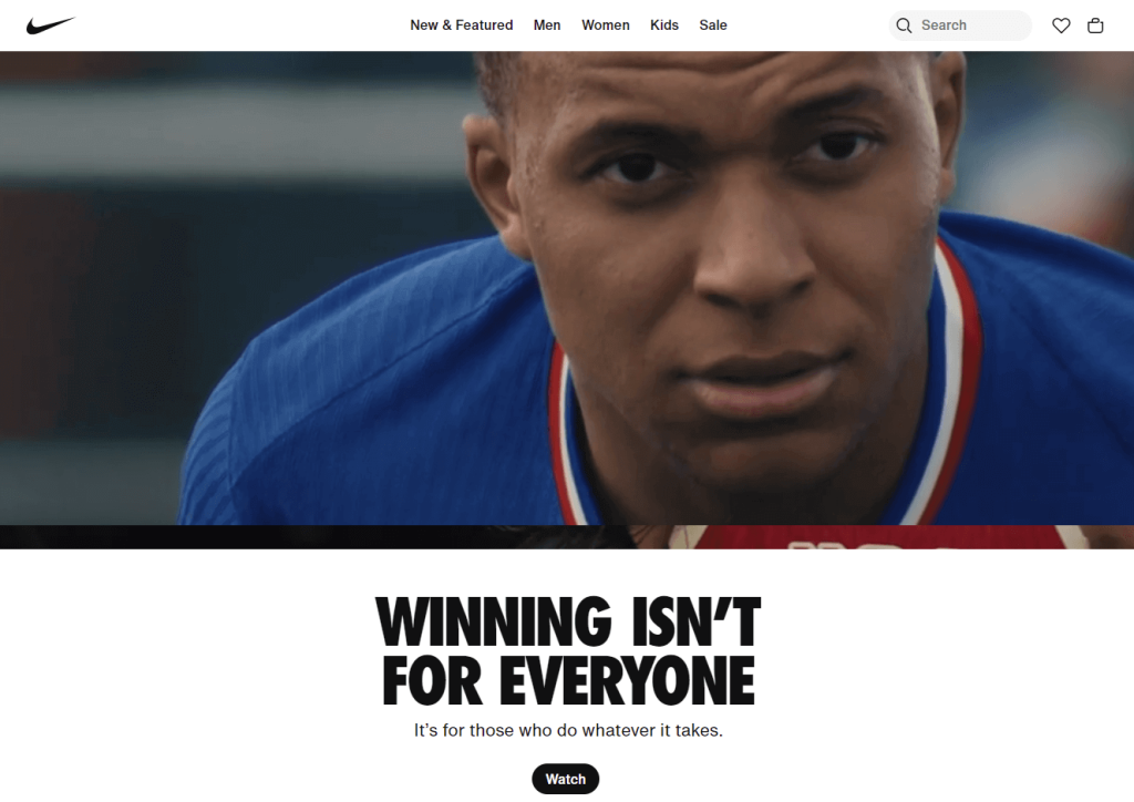 nike brand values 