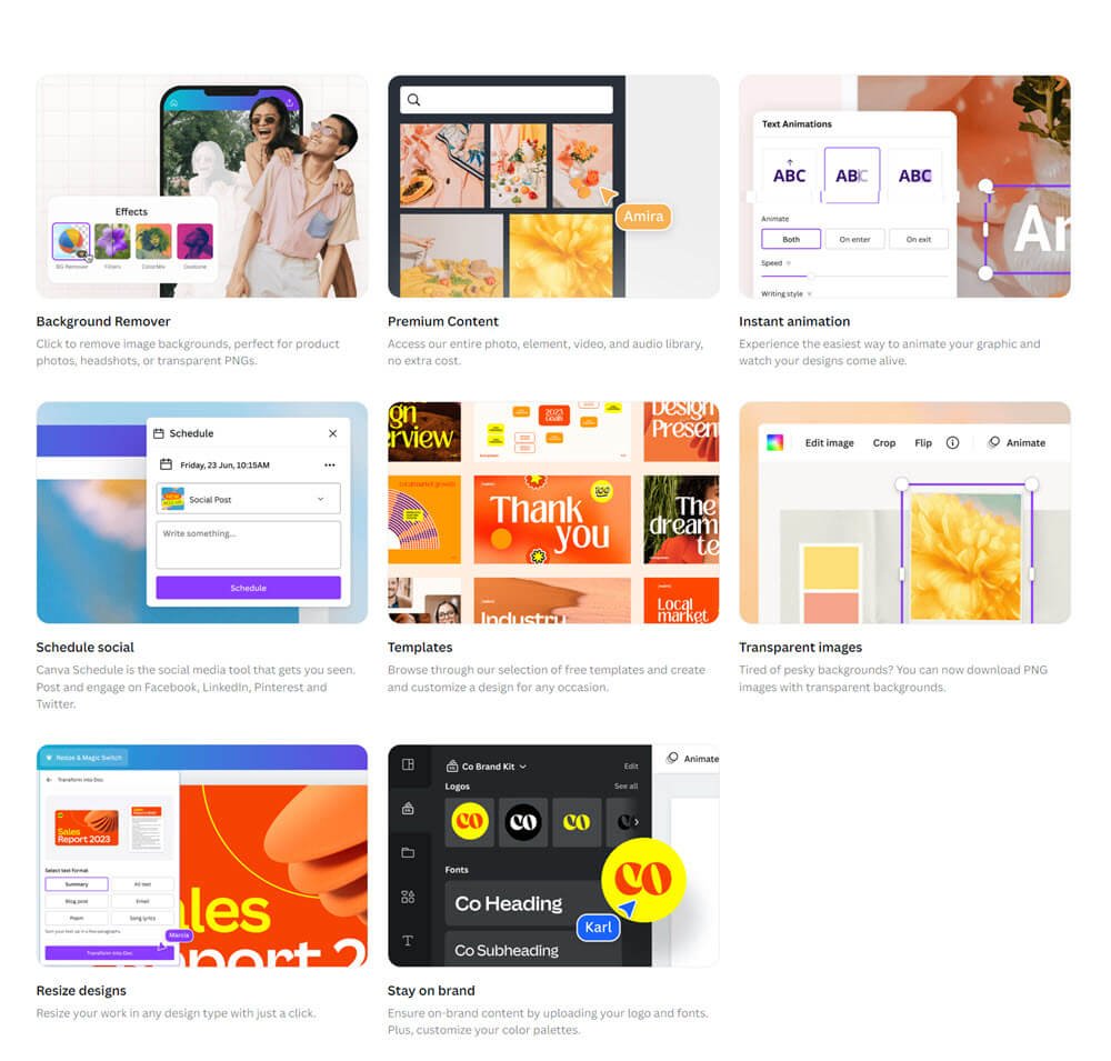 Canva Pro Features