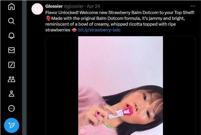 Glossier a consistent brand voice