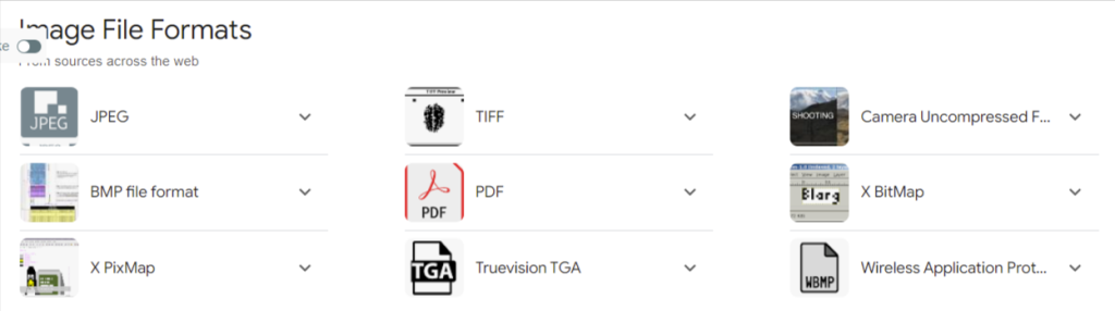 image file formats