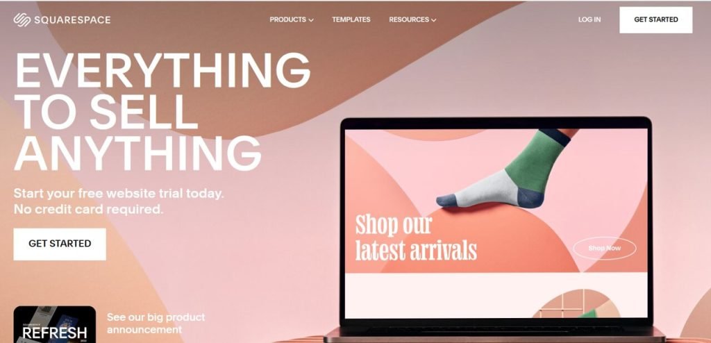 Squarespace website builder for SEO