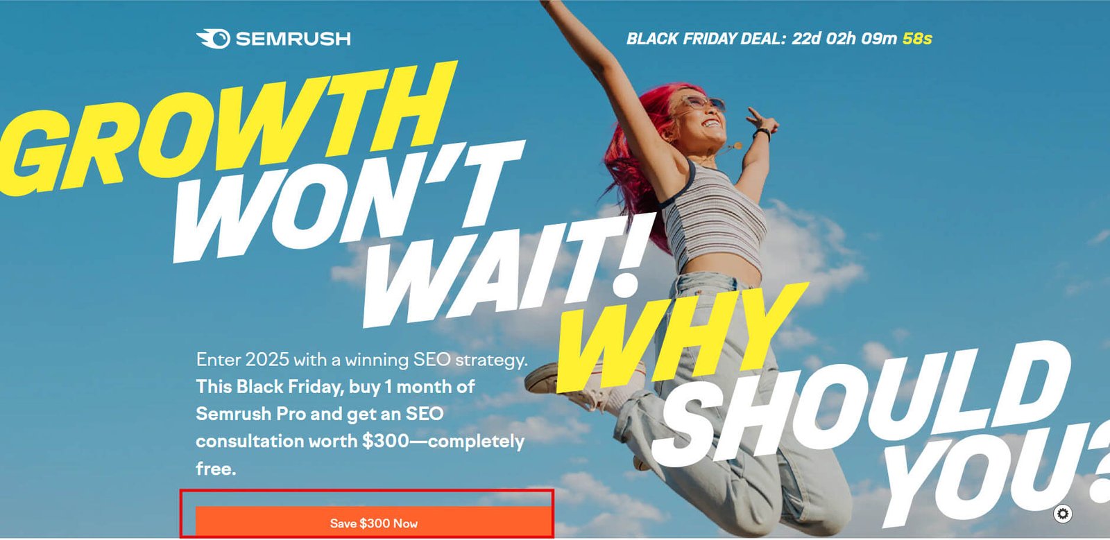 semrush black friday deal 2024 save 300