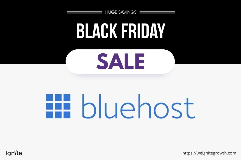 Bluehost Black Friday Deal 2023
