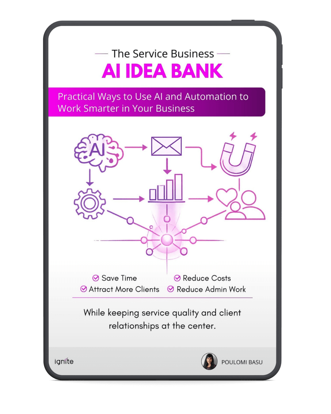 AI Systems GuideAI Systems Guide for Service Businesses - Mockup