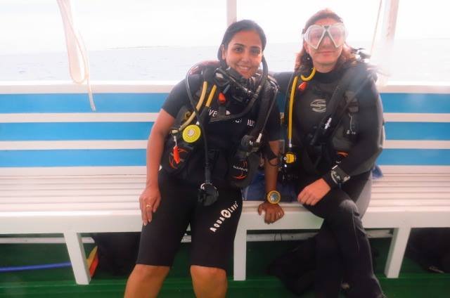 Poulomi Basu - Scuba Diving