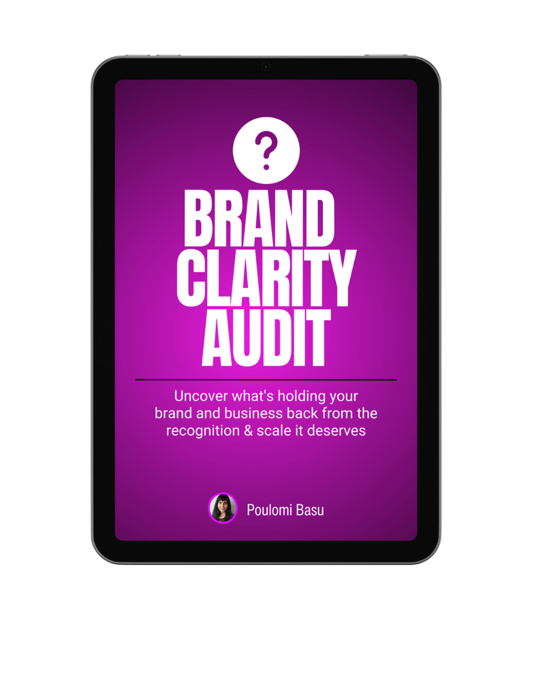Brand Clarity Audit Mockup - Small