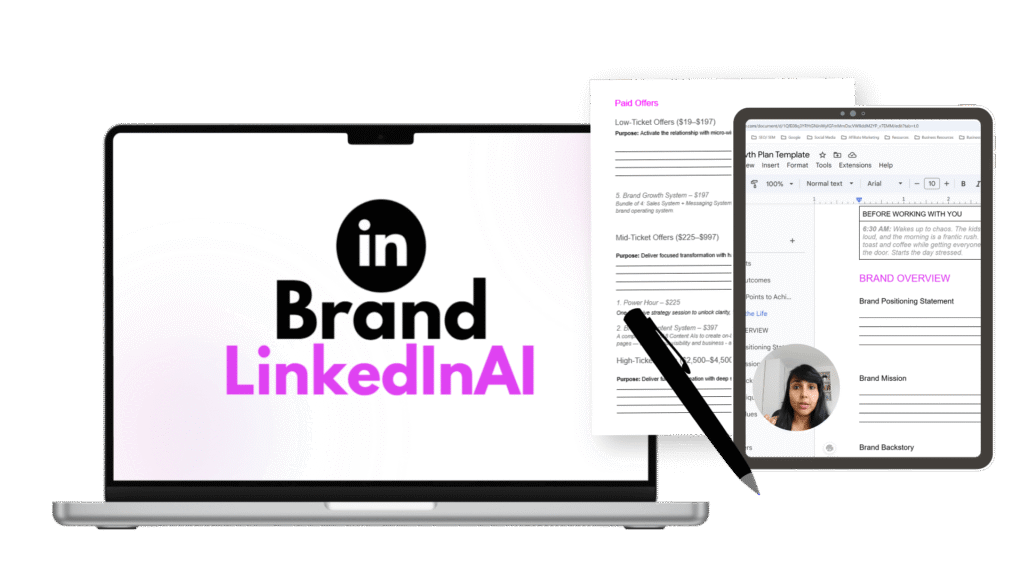 Brand LinkedIn Mockup Small
